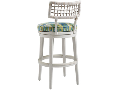 Tommy Bahama Outdoor Seabrook Swivel Bar Stool — View 3