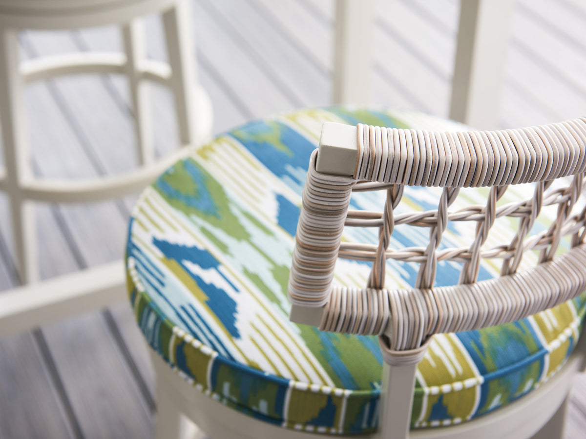 Tommy Bahama Outdoor Seabrook Swivel Bar Stool — View 4