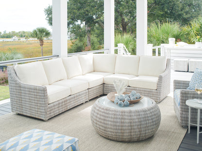 Tommy Bahama Outdoor Seabrook Round Cocktail Table — View 3