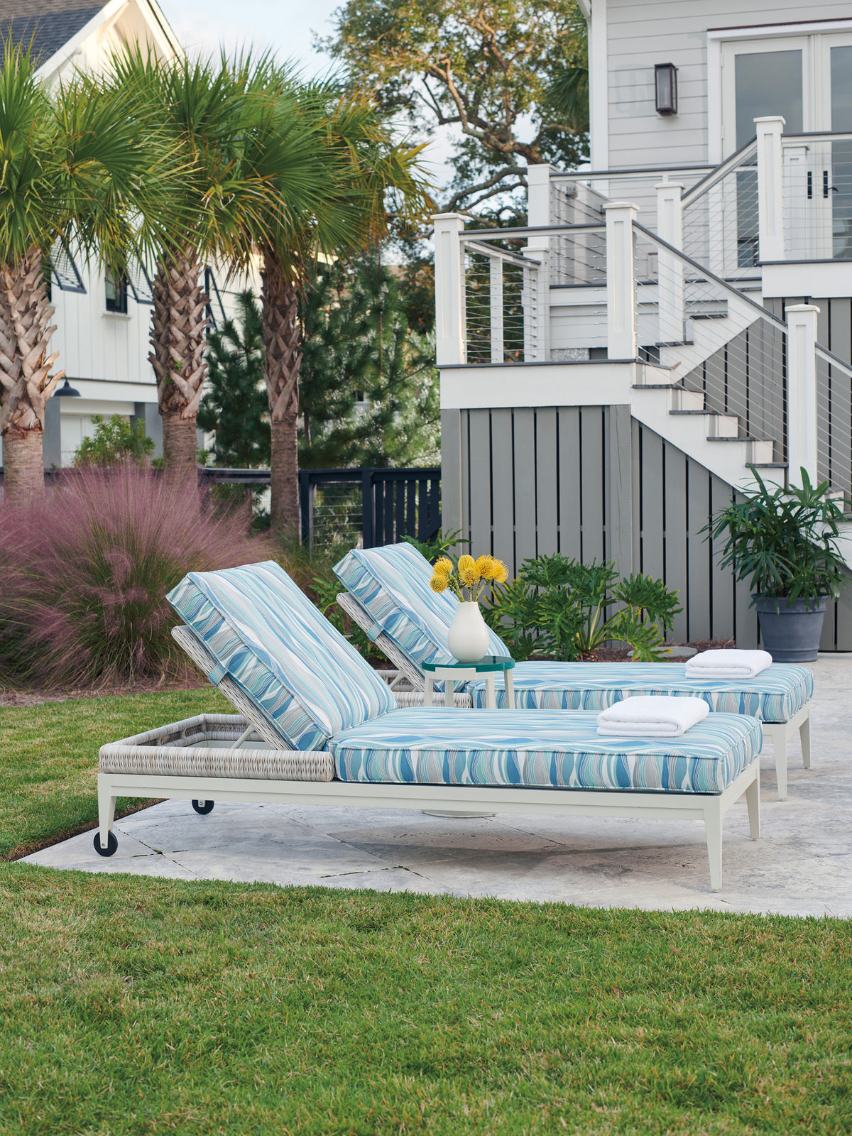 Tommy Bahama Outdoor Seabrook Chaise Lounge — View 2