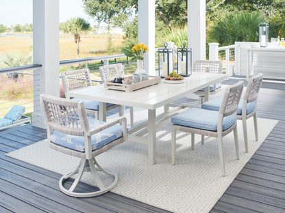 Tommy Bahama Outdoor Seabrook Swivel Rocker Dining Chair — View 3