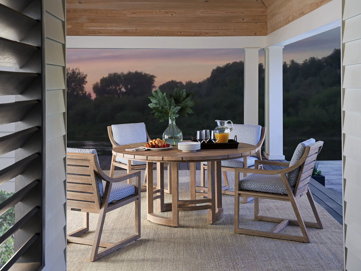 Tommy Bahama Outdoor Stillwater Cove Dining Arm Chair — View 2