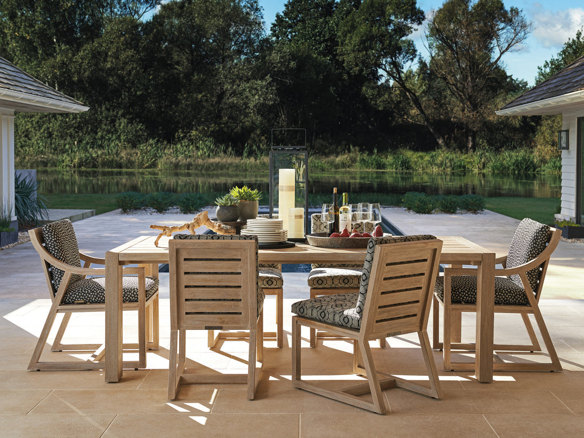 Tommy Bahama Outdoor Stillwater Cove Rectangular Dining Table — View 2