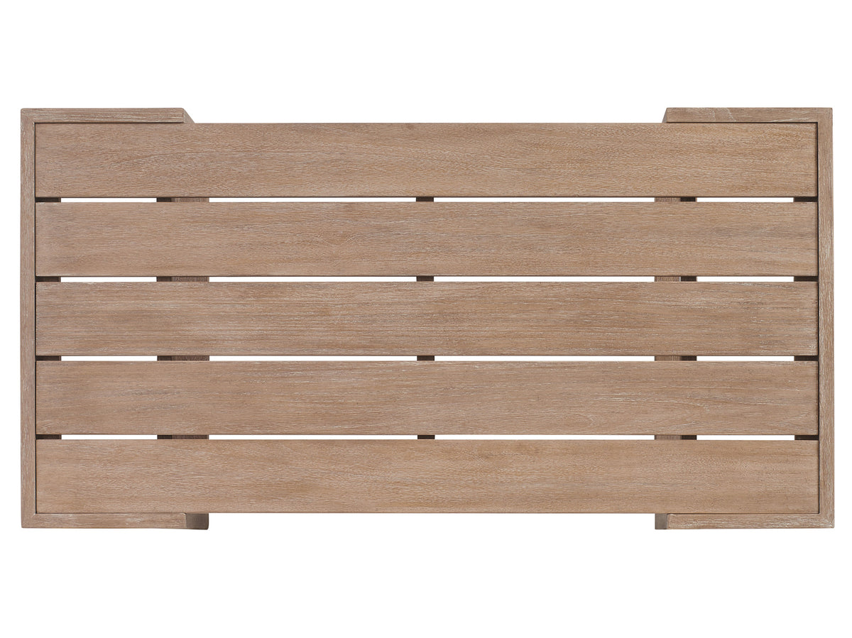Tommy Bahama Outdoor Stillwater Cove Rectangular Cocktail Table — View 4