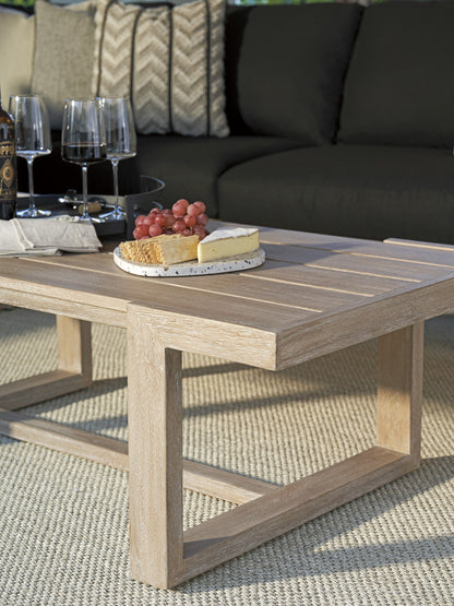 Tommy Bahama Outdoor Stillwater Cove Rectangular Cocktail Table — View 3