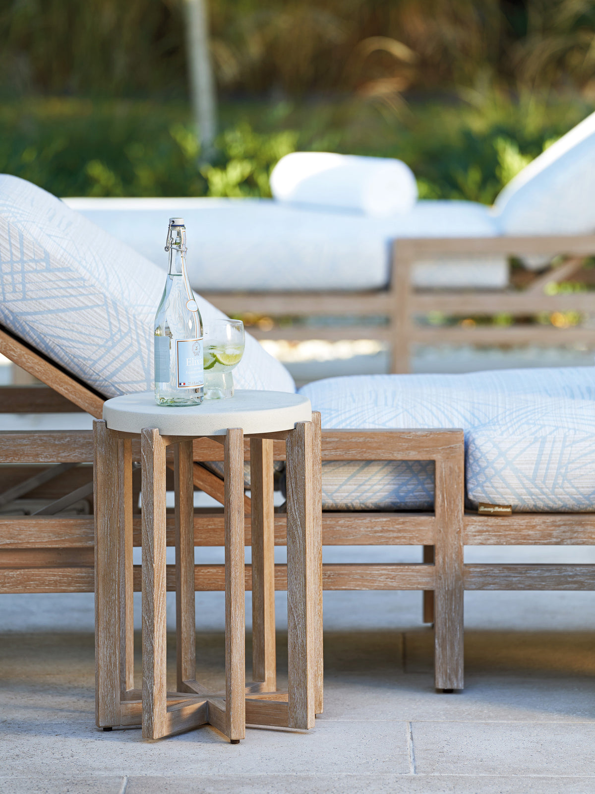 Tommy Bahama Outdoor Stillwater Cove Accent Table — View 2