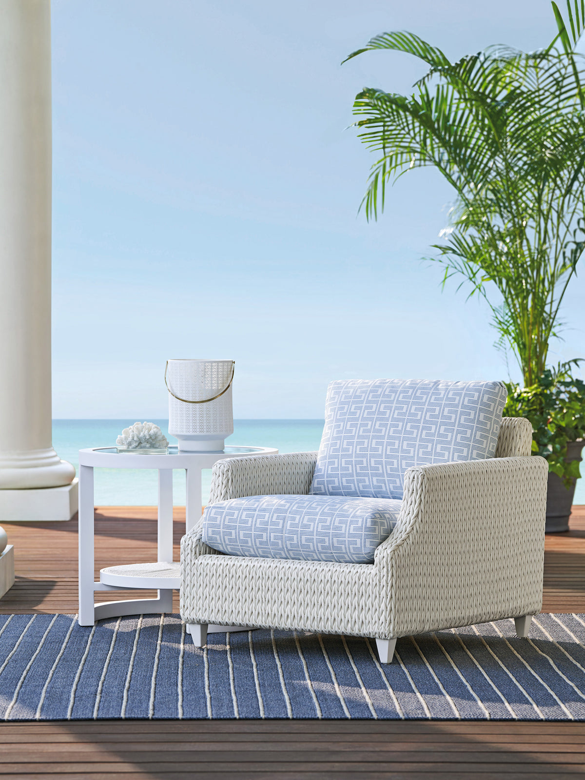 Tommy Bahama Outdoor Ocean Breeze Promenade Lounge Chair — View 2