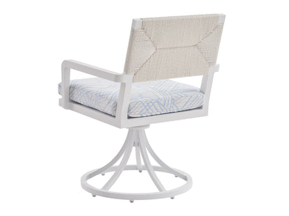 Tommy Bahama Outdoor Ocean Breeze Promenade Swivel Rocker Arm Chair — View 4