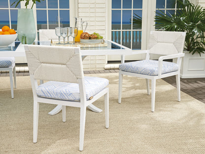 Tommy Bahama Outdoor Ocean Breeze Promenade Arm Dining Chair — View 2