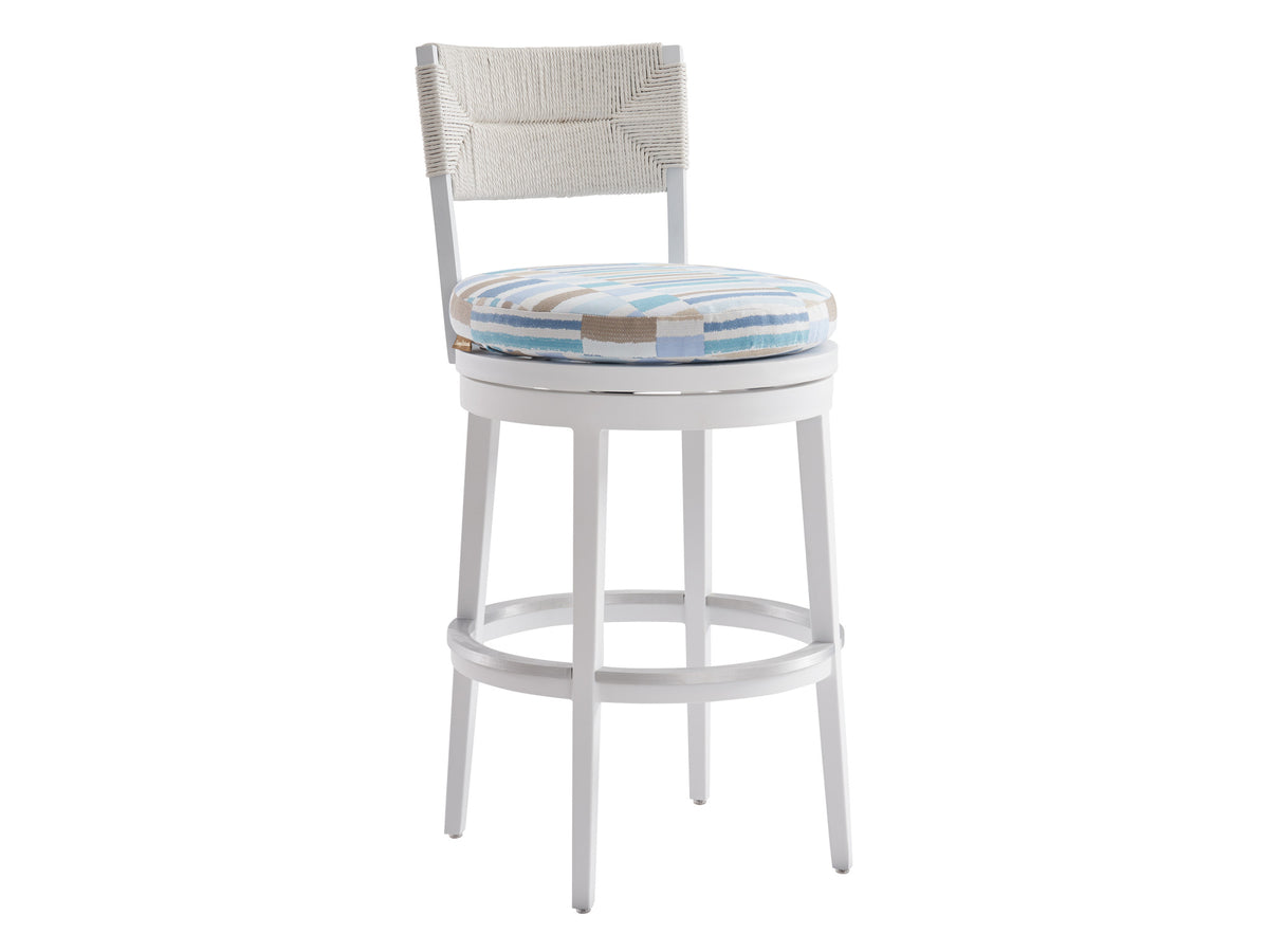 Tommy Bahama Outdoor Ocean Breeze Promenade Swivel Bar Stool