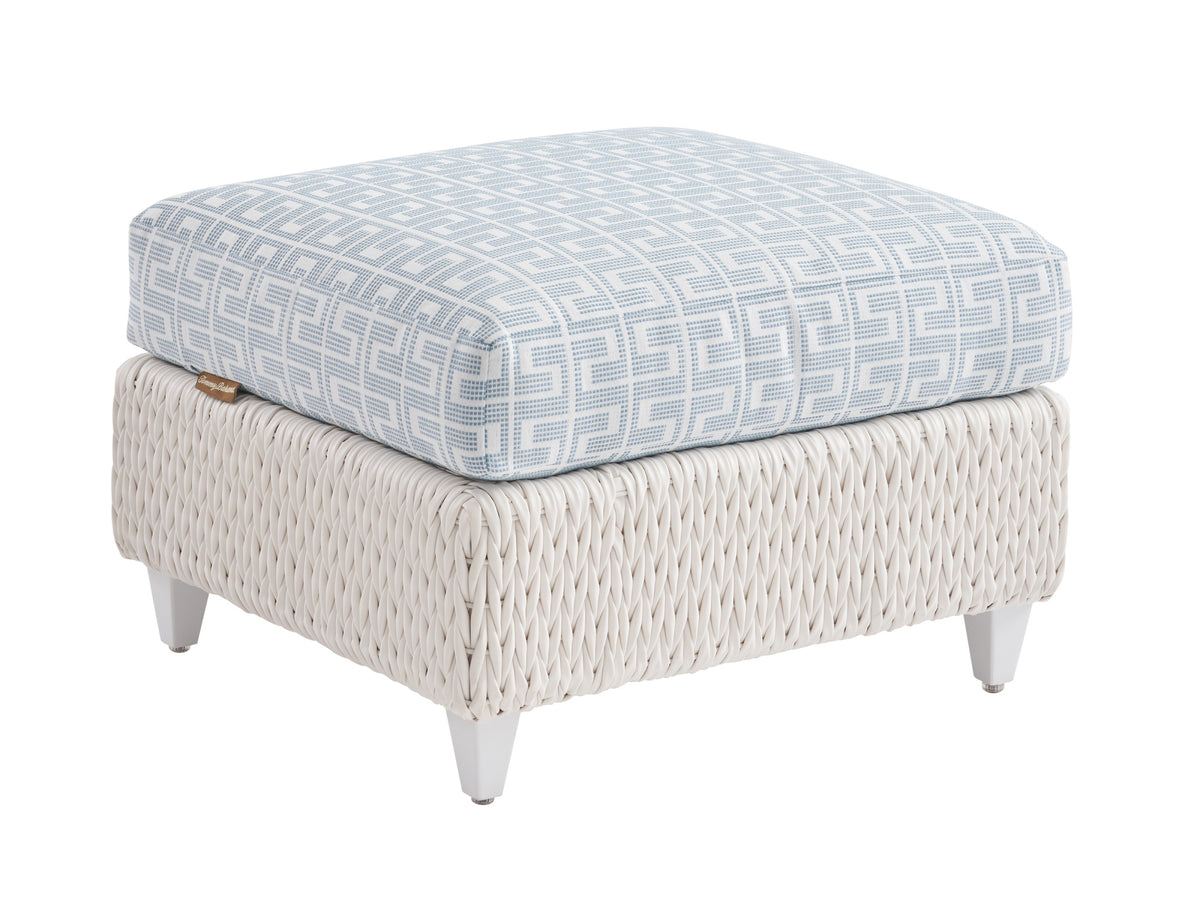 Tommy Bahama Outdoor Ocean Breeze Promenade Ottoman