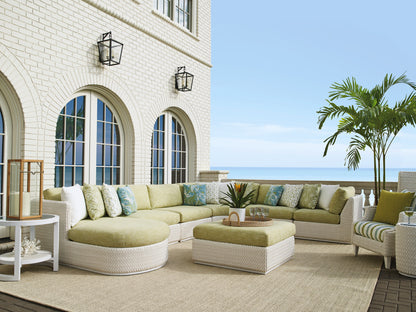 Tommy Bahama Outdoor Ocean Breeze Promenade Ottoman — View 2