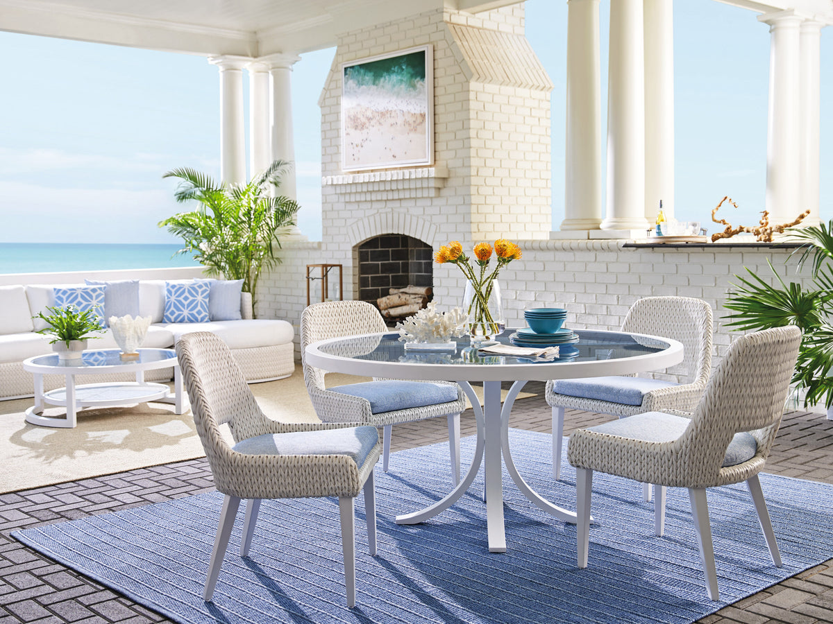 Tommy Bahama Outdoor Ocean Breeze Promenade Occasional Dining Chair — View 3