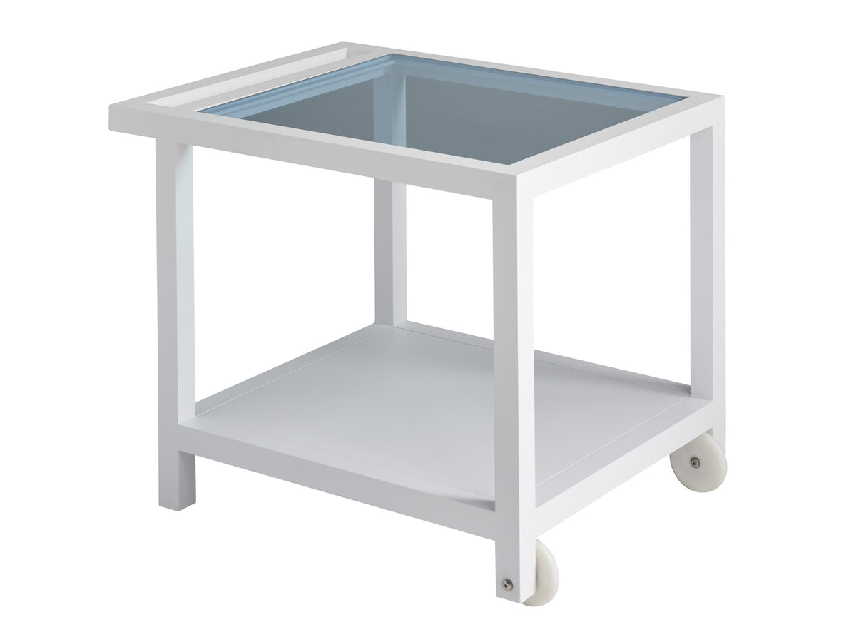 Tommy Bahama Outdoor Ocean Breeze Promenade Serving End Table