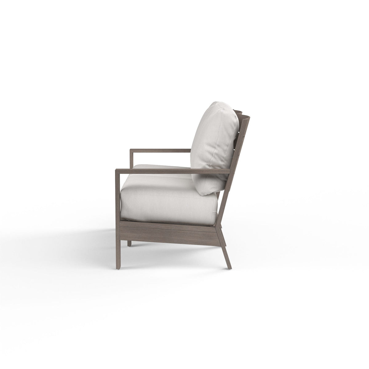 Sunset West Laguna Loveseat in Canvas Flax, No Welt — View 3