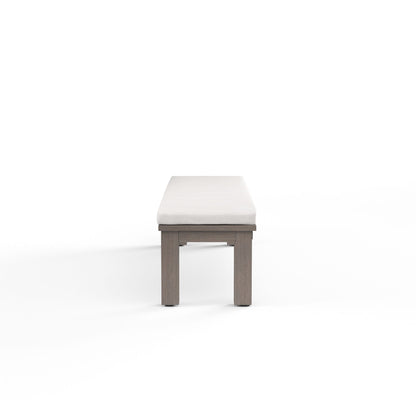 Sunset West Laguna Dining Bench in Canvas Flax, No Welt — View 2