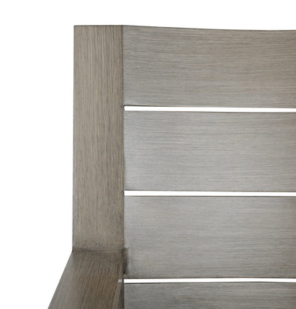 Sunset West Laguna Dining Chair in Canvas Flax, No Welt — View 5