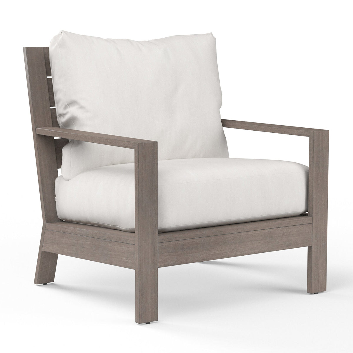 Sunset West Laguna Club Chair in Canvas Flax, No Welt — View 10