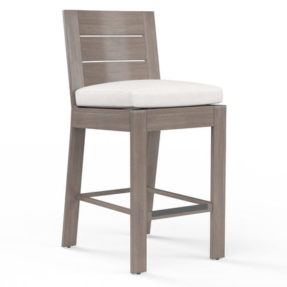Sunset West Laguna Barstool in Canvas Flax, No Welt — View 6