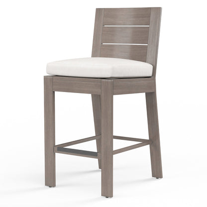 Sunset West Laguna Barstool in Canvas Flax, No Welt — View 8