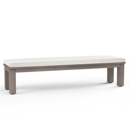 Sunset West Laguna Dining Bench in Canvas Flax, No Welt — View 3