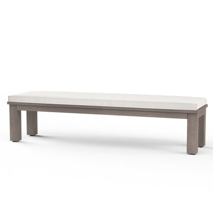 Sunset West Laguna Dining Bench in Canvas Flax, No Welt — View 4