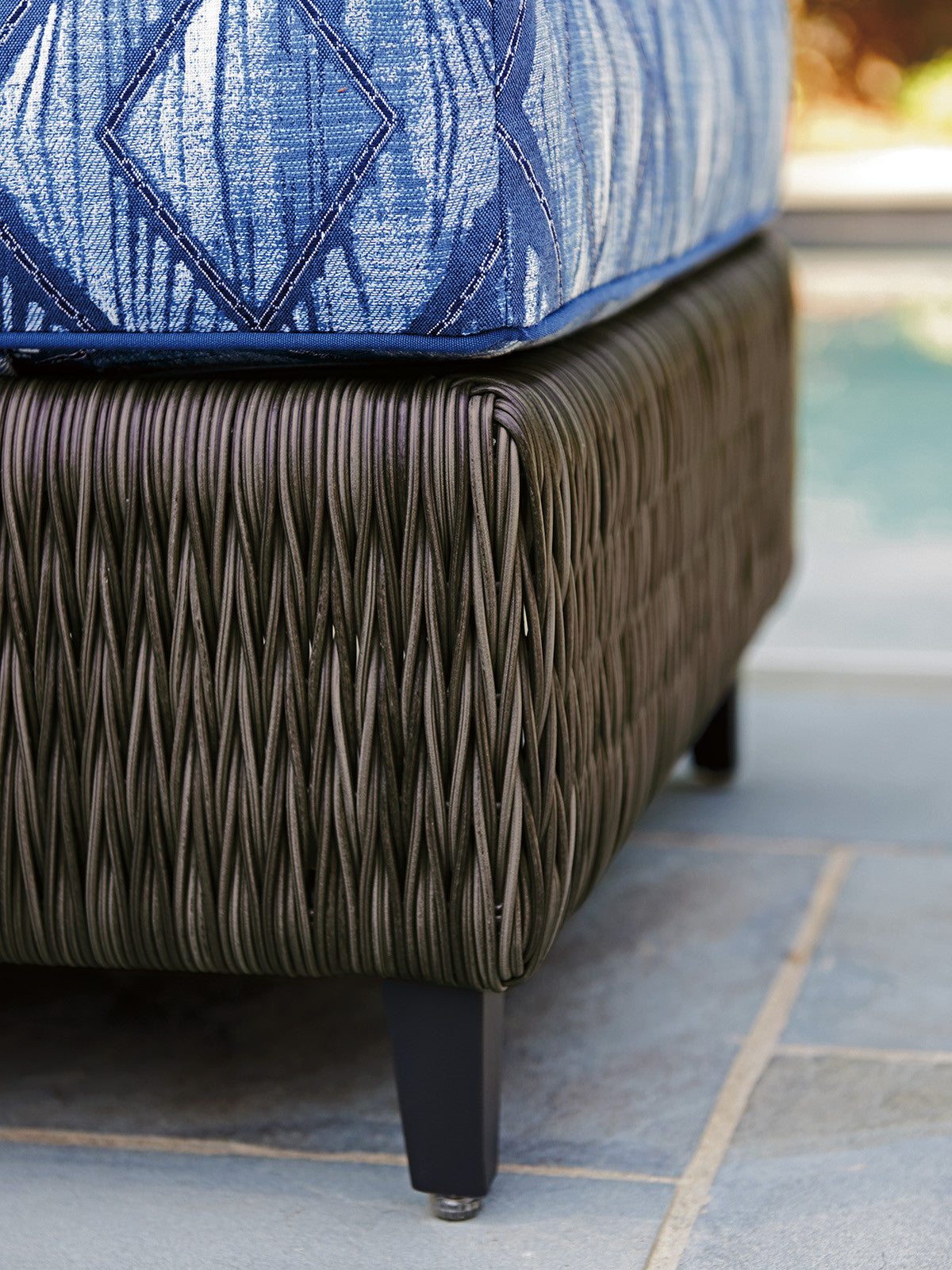 Tommy Bahama Outdoor Cypress Point Ocean Terrace Ottoman — View 4