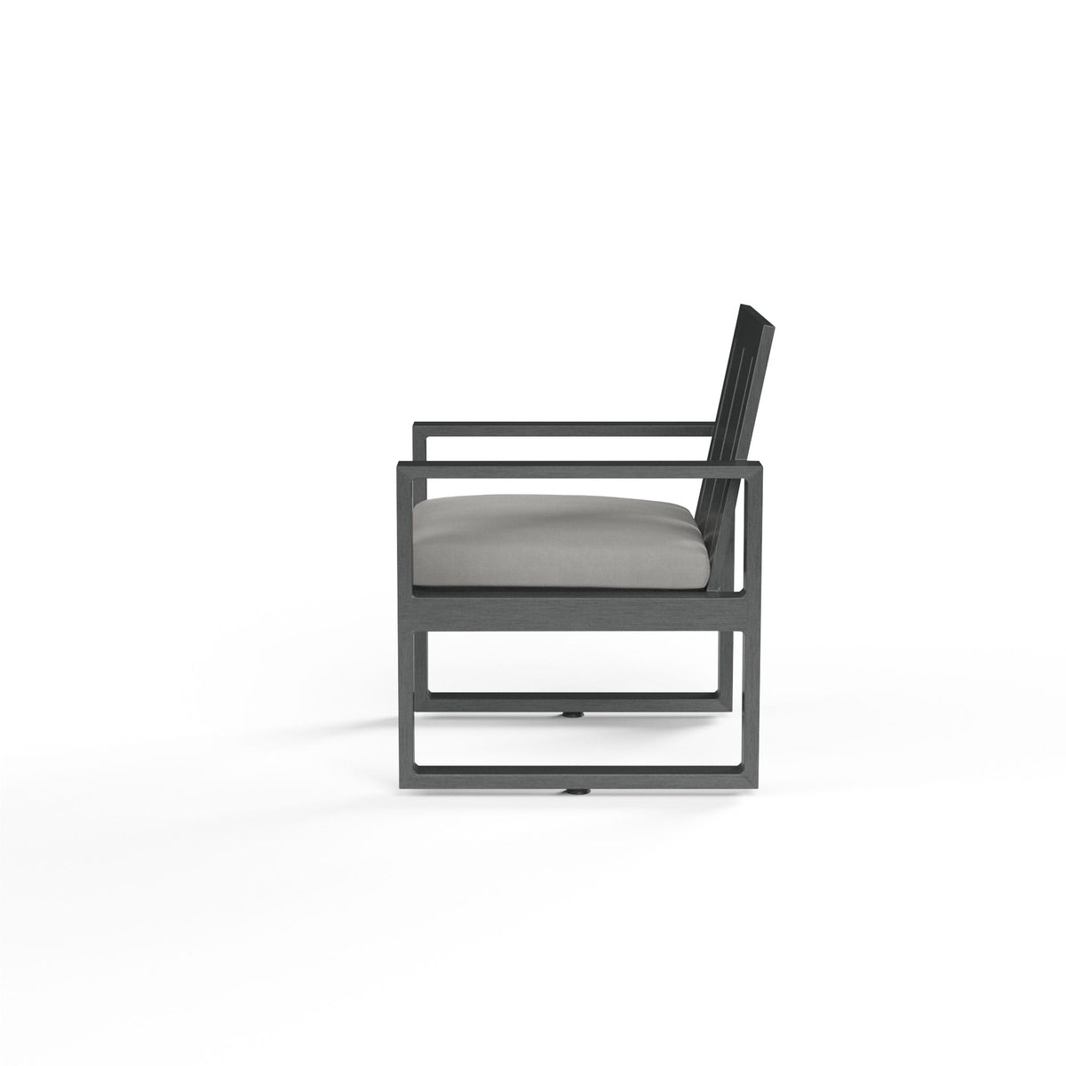 Sunset West Redondo Dining Chair in Cast Silver, No Welt — View 5
