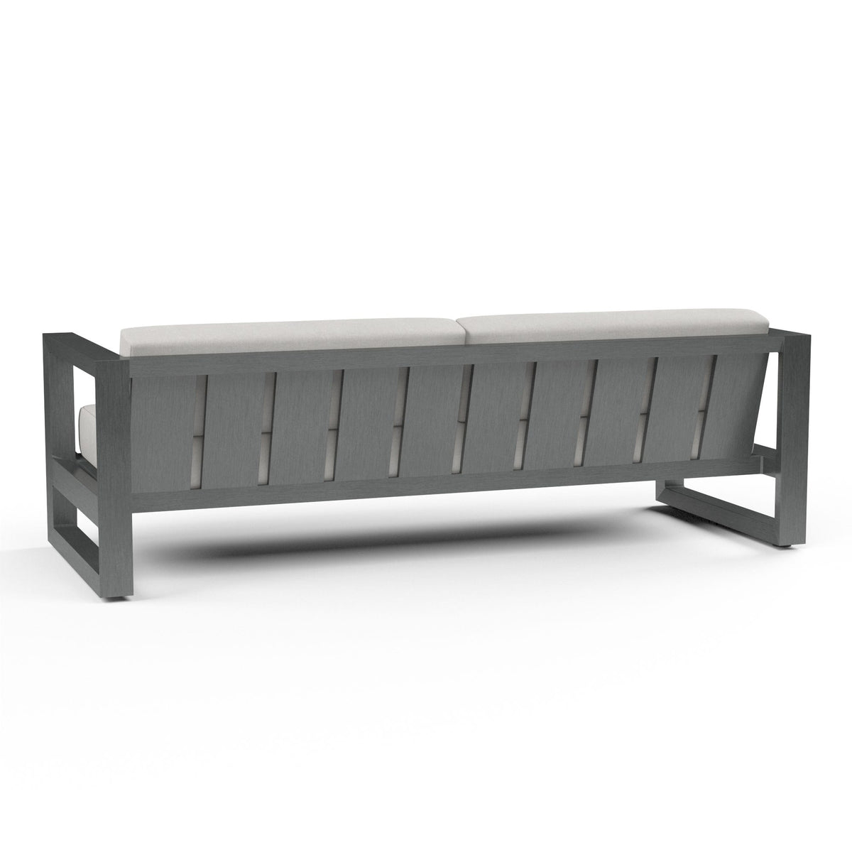 Sunset West Redondo Sofa in Cast Silver, No Welt — View 3