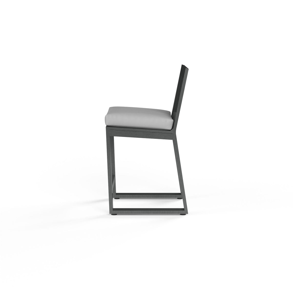 Sunset West Redondo Counter Stool in Cast Silver, No Welt — View 6