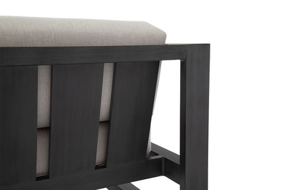 Sunset West Redondo Club Chair in Cast Silver, No Welt — View 4