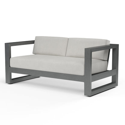 Sunset West Redondo Loveseat in Cast Silver, No Welt — View 10