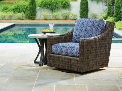 Tommy Bahama Outdoor Cypress Point Ocean Terrace Swivel Glider Lounge Chair — View 2