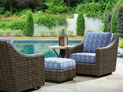 Tommy Bahama Outdoor Cypress Point Ocean Terrace Ottoman — View 2