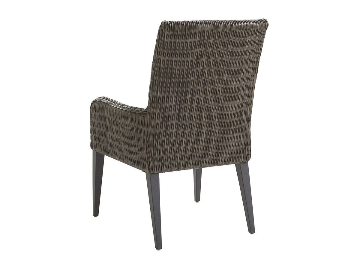 Tommy Bahama Outdoor Cypress Point Ocean Terrace Arm Dining Chair — View 4