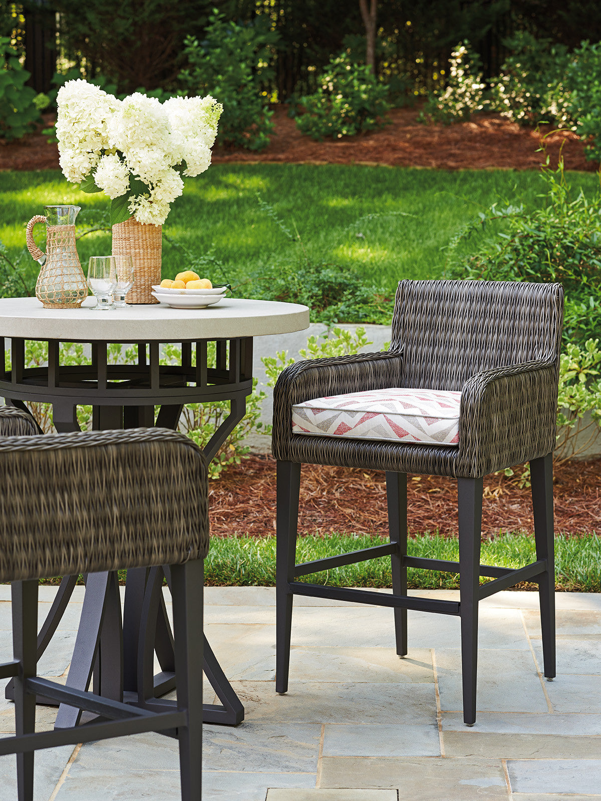 Tommy Bahama Outdoor Cypress Point Ocean Terrace Bar Stool — View 2