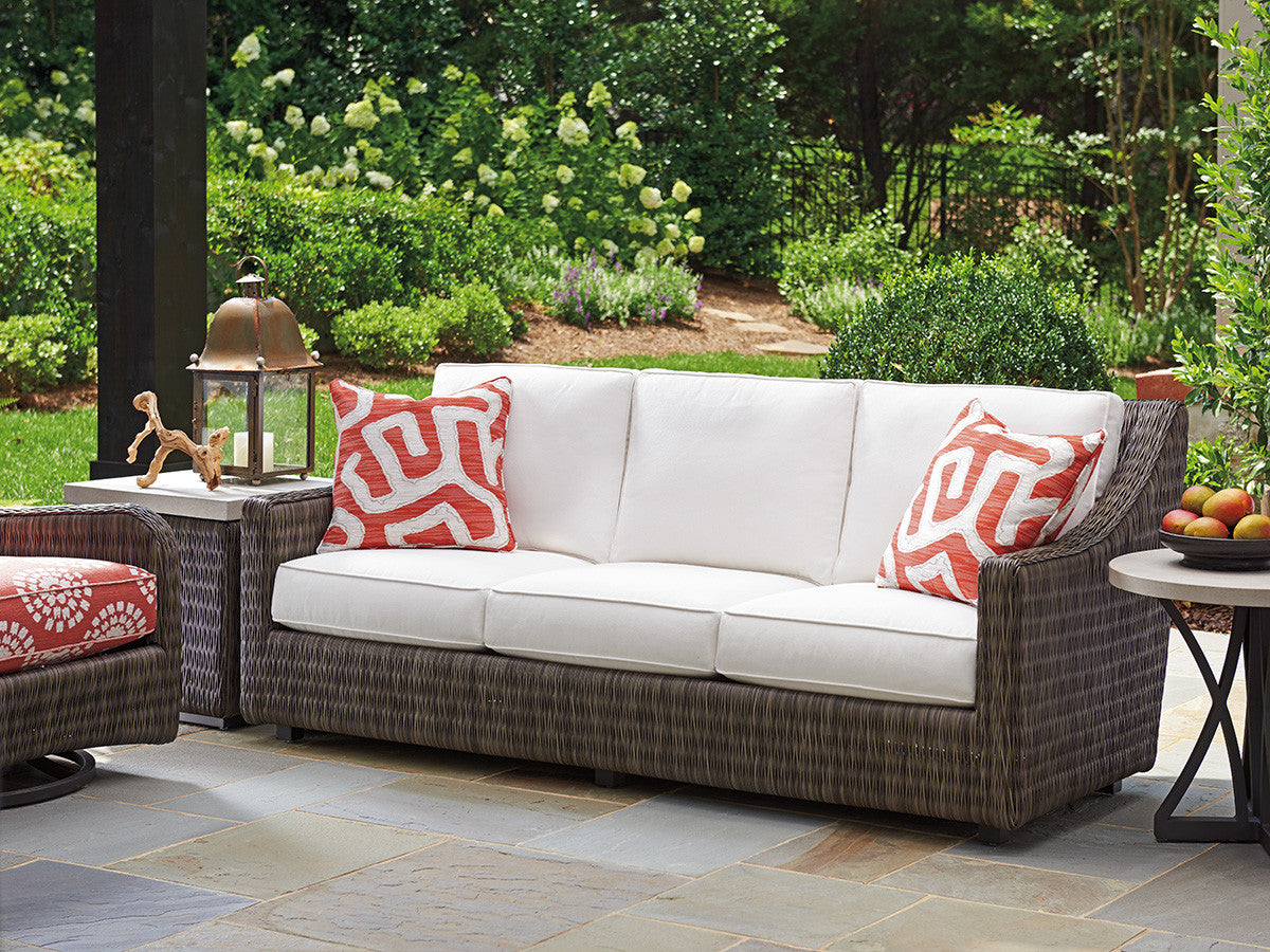 Tommy Bahama Outdoor Cypress Point Ocean Terrace Demi Sofa — View 2