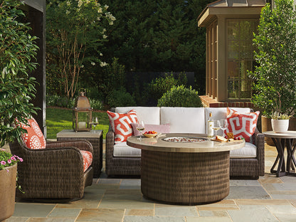 Tommy Bahama Outdoor Cypress Point Ocean Terrace Demi Sofa — View 3