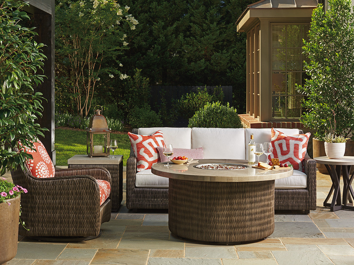 Tommy Bahama Outdoor Cypress Point Ocean Terrace Side Table — View 3