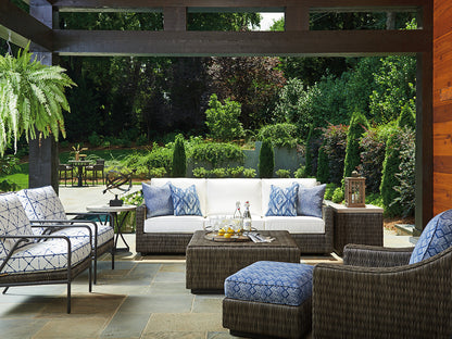 Tommy Bahama Outdoor Cypress Point Ocean Terrace Ottoman — View 3