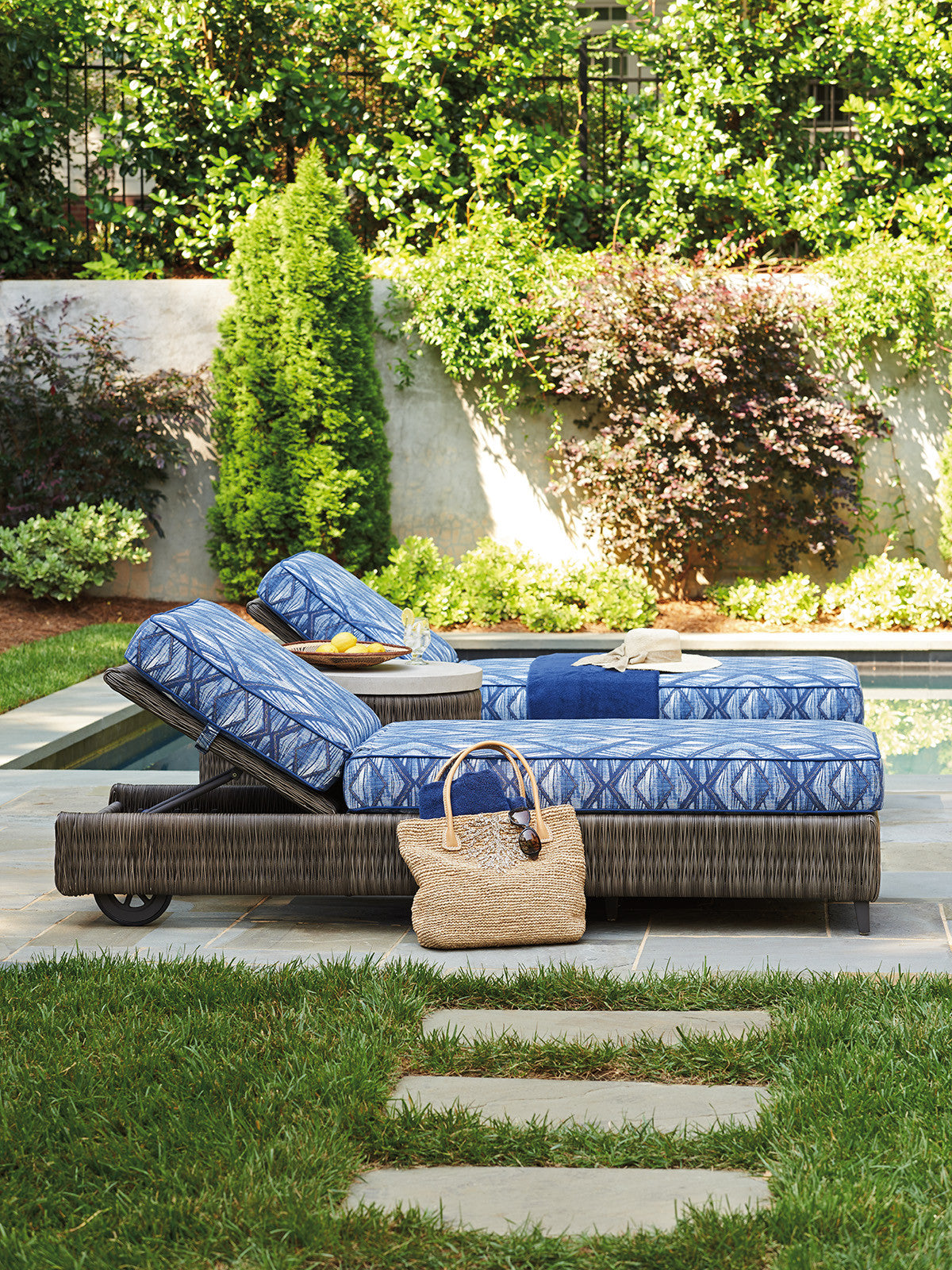 Tommy Bahama Outdoor Cypress Point Ocean Terrace Chaise Lounge — View 3