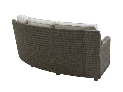 Tommy Bahama Outdoor Cypress Point Ocean Terrace Curved Sectional Laf Sofa — View 4