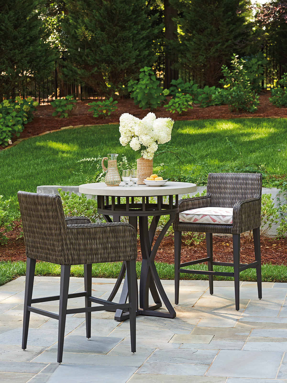 Tommy Bahama Outdoor Cypress Point Ocean Terrace Bar Stool — View 3