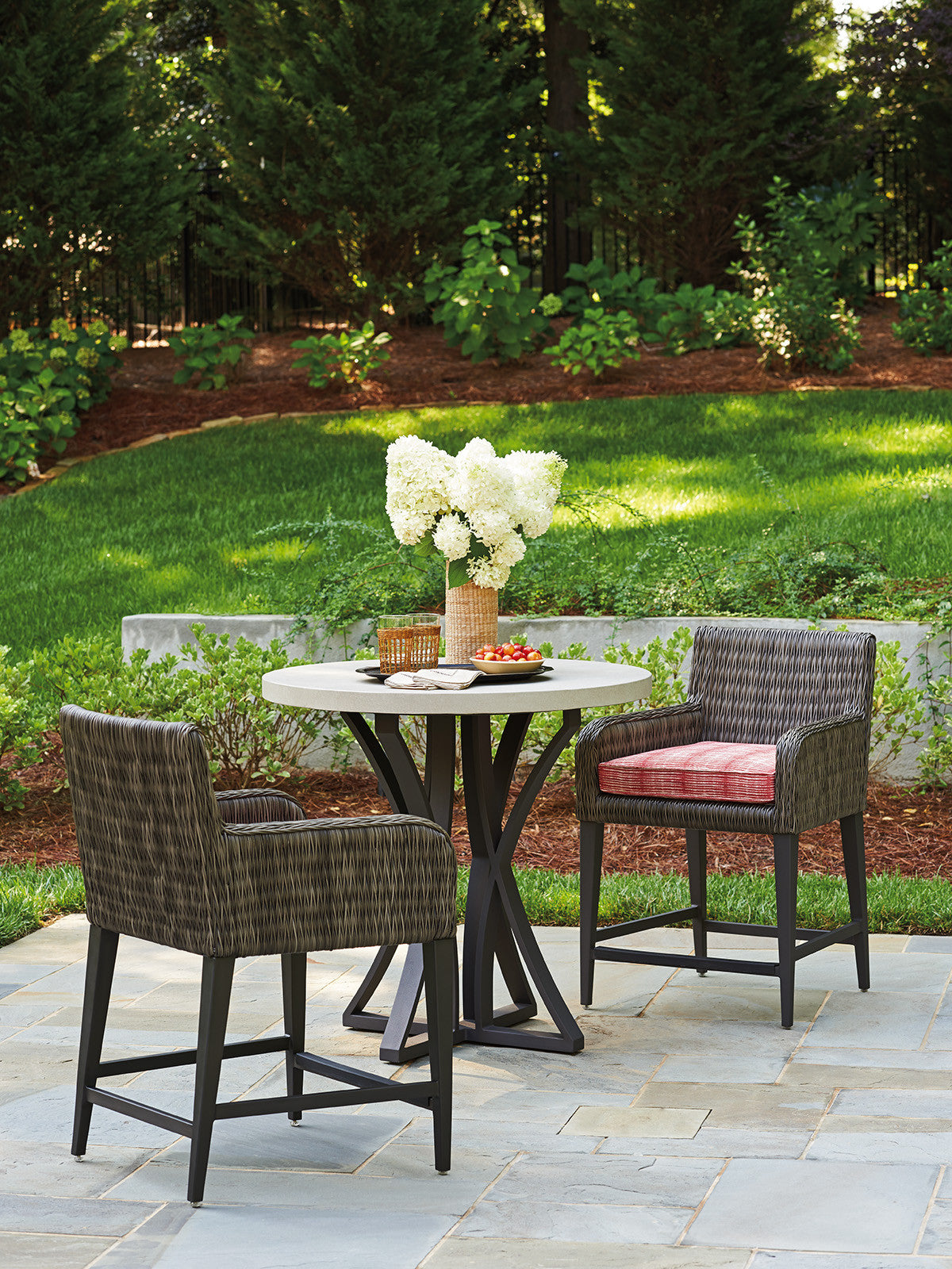 Tommy Bahama Outdoor Cypress Point Ocean Terrace High/Low Bistro Table — View 3