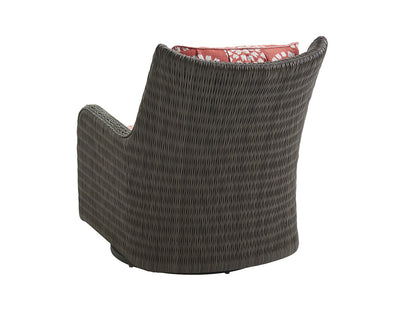 Tommy Bahama Outdoor Cypress Point Ocean Terrace Occasional Swivel Glider Chair — View 4