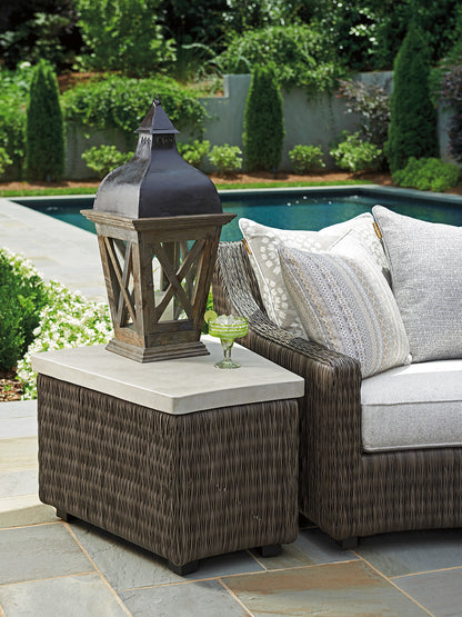 Tommy Bahama Outdoor Cypress Point Ocean Terrace Accent Table — View 2