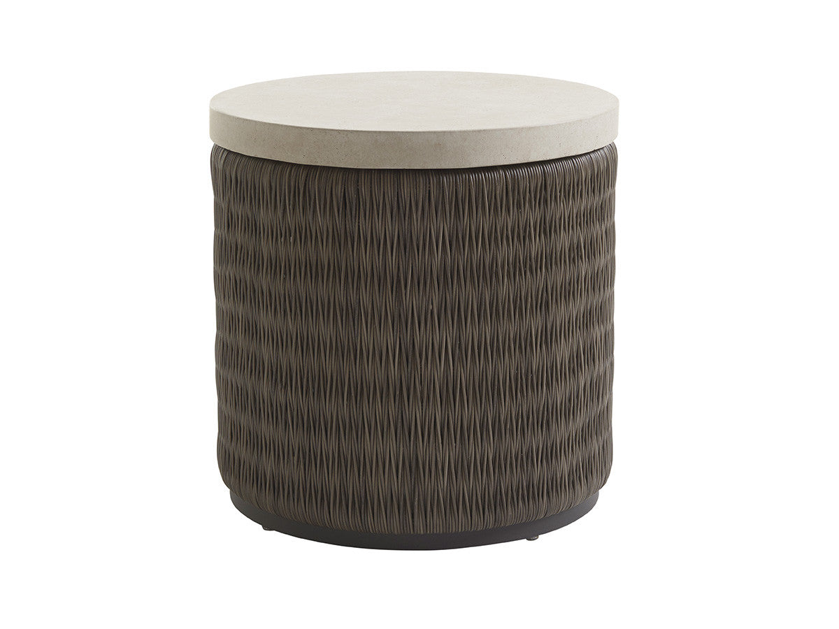Tommy Bahama Outdoor Cypress Point Ocean Terrace Round End Table