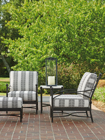 Tommy Bahama Outdoor Pavlova Rectangular End Table — View 3