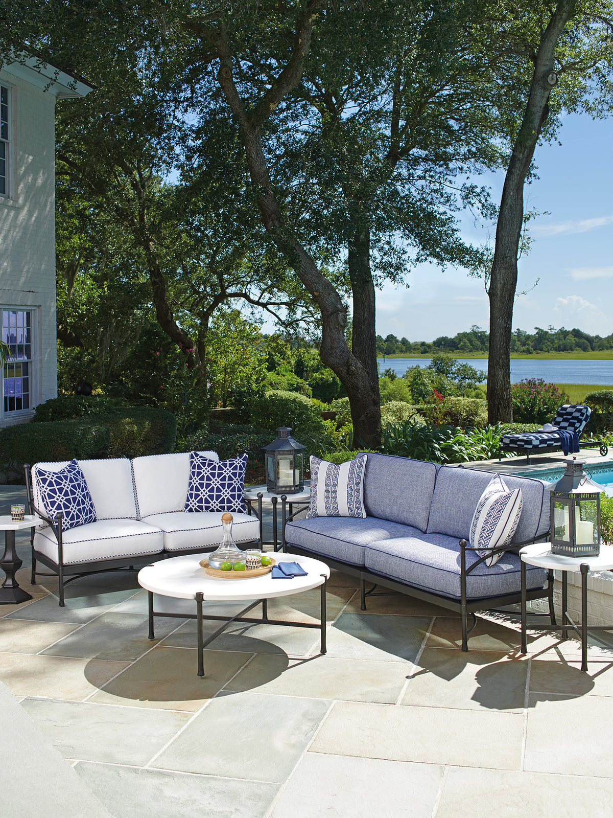 Tommy Bahama Outdoor Pavlova Sofa — View 3