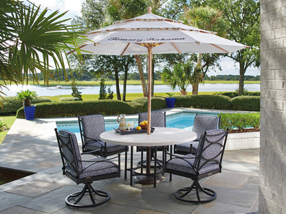 Tommy Bahama Outdoor Pavlova Round Dining Table — View 3